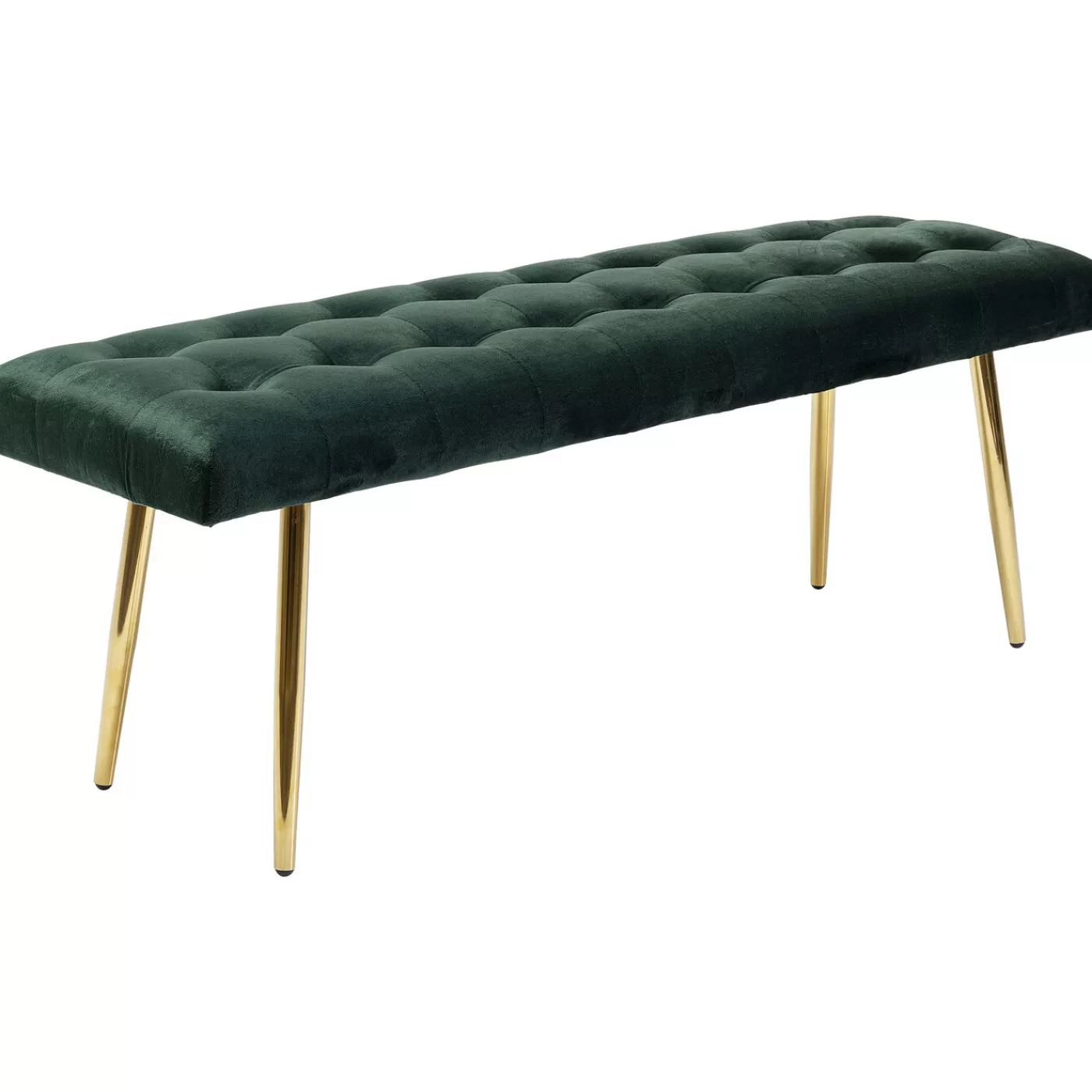 KARE Design Banquette Dallas Velours Vert 110Cm