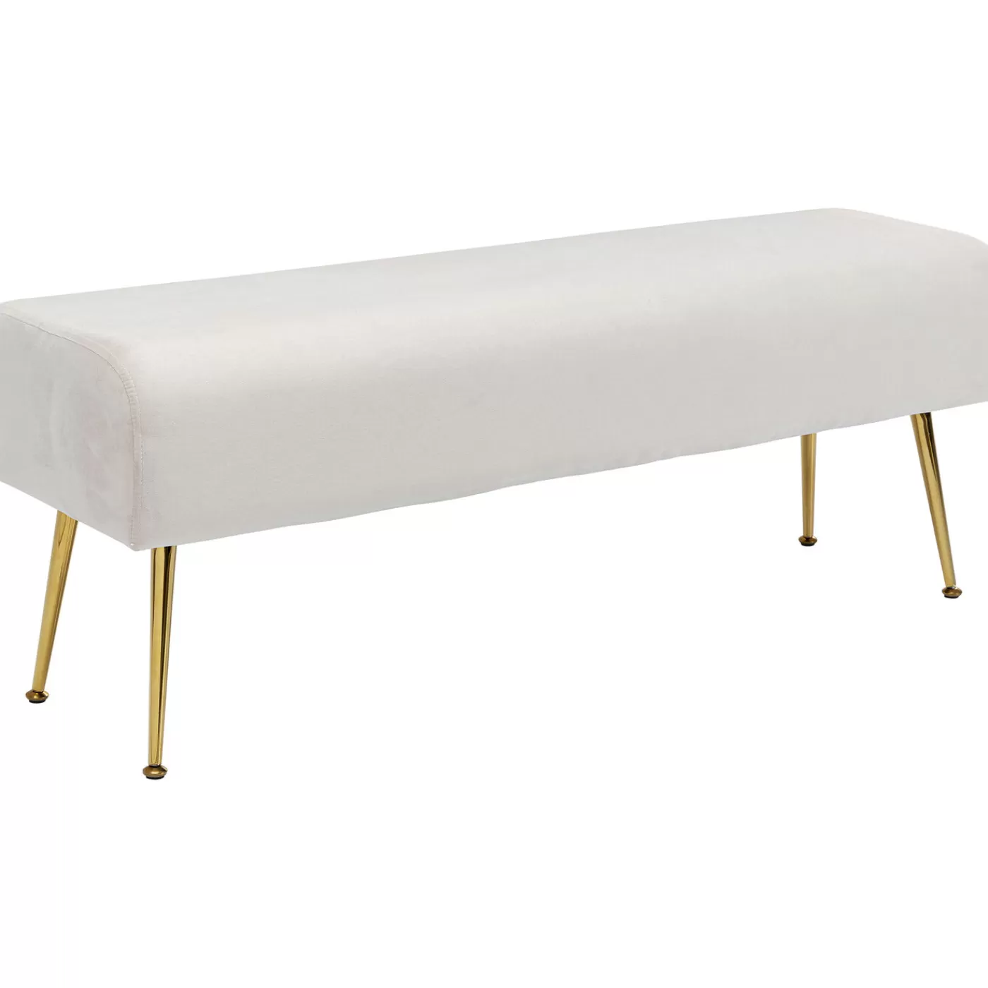 KARE Design Banquette Deria Velours Creme 110Cm