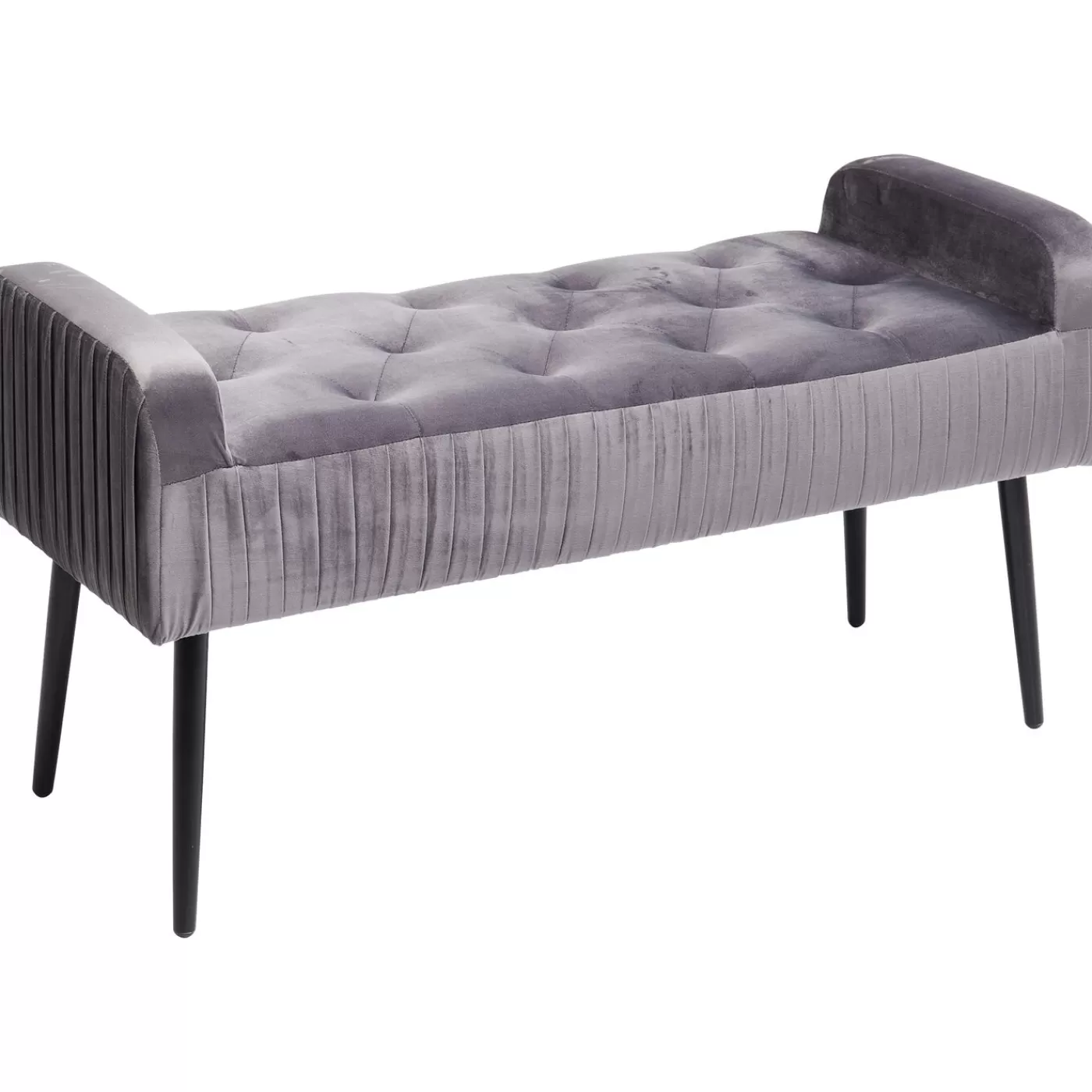 KARE Design Banquette Lofty Gris-Noir