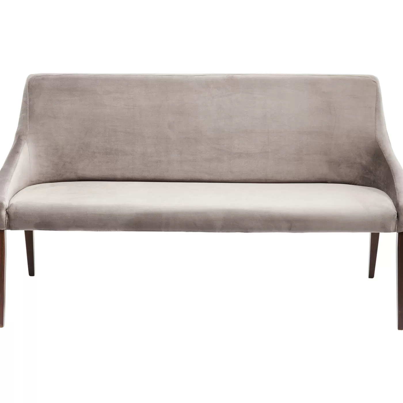 KARE Design Banquette Mode Sans Acc. Velours Gris