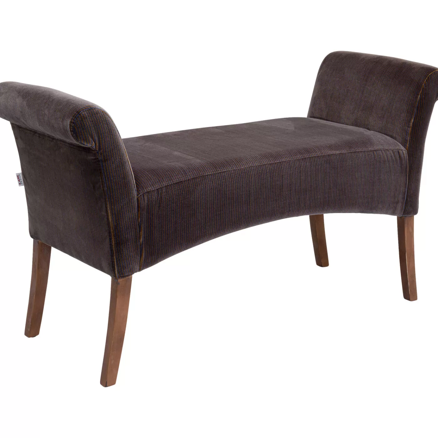 KARE Design Banquette Motley Verlours Marron