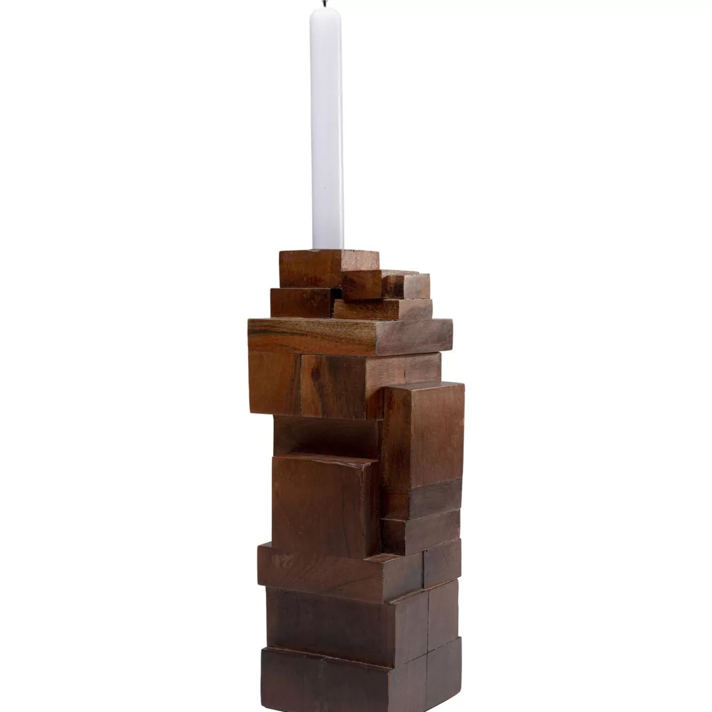 KARE Design Bougeoir Wood Tetris 31Cm