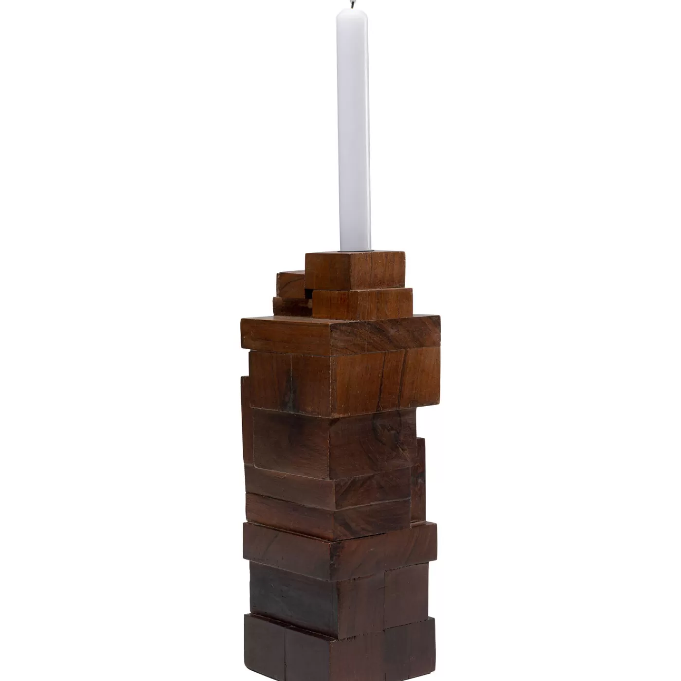 KARE Design Bougeoir Wood Tetris 31Cm