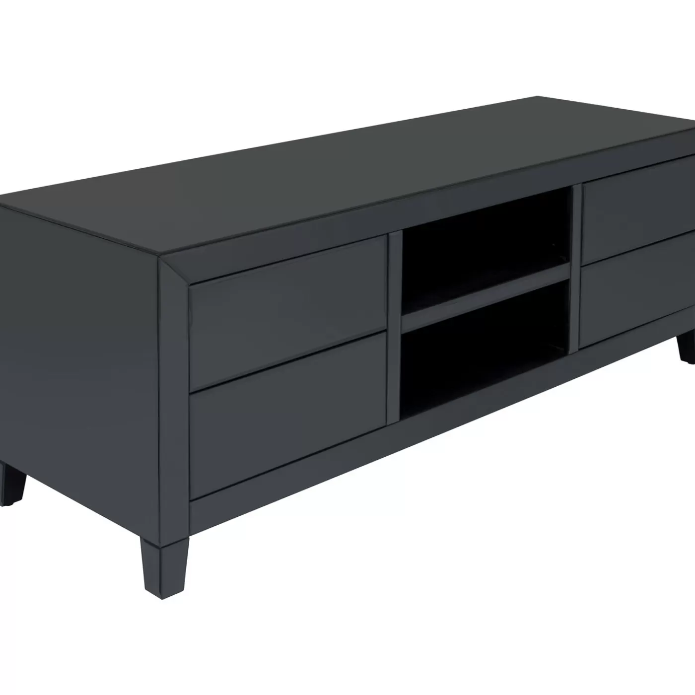 KARE Design Buffet Bas Luxury Push Gris 140X50Cm