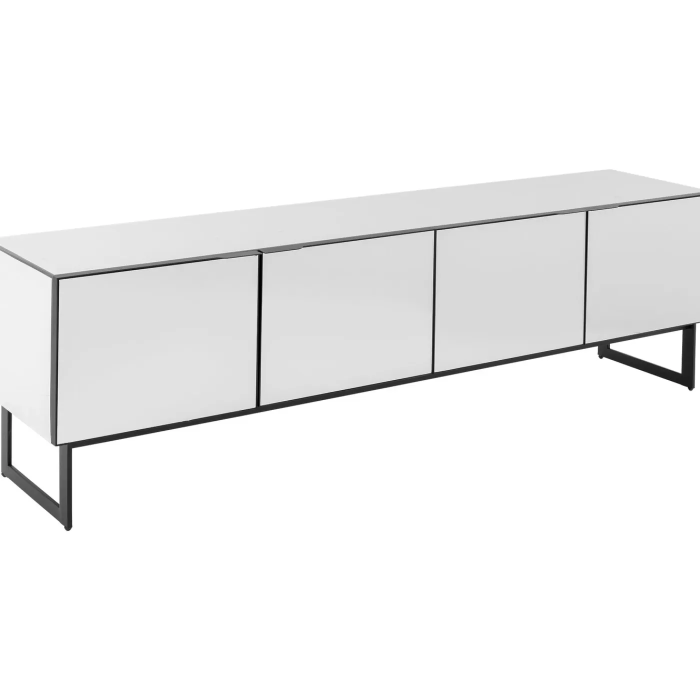 KARE Design Buffet Bas Soran Noir 180X40Cm