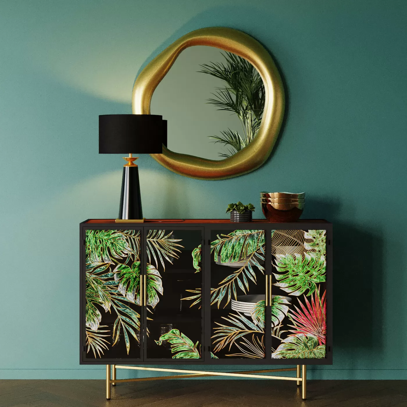 KARE Design Buffet Jungle 135X95Cm