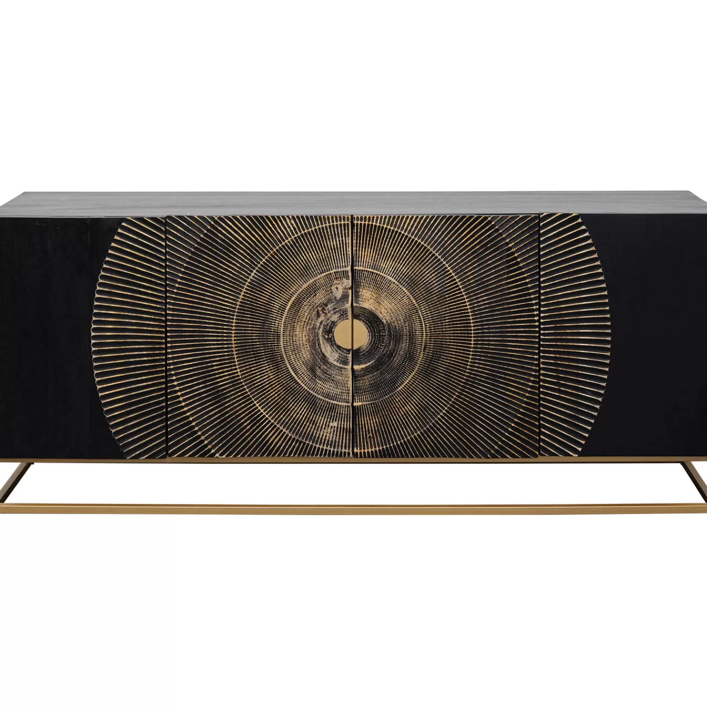 KARE Design Buffet Madeira Fonce 177X75Cm