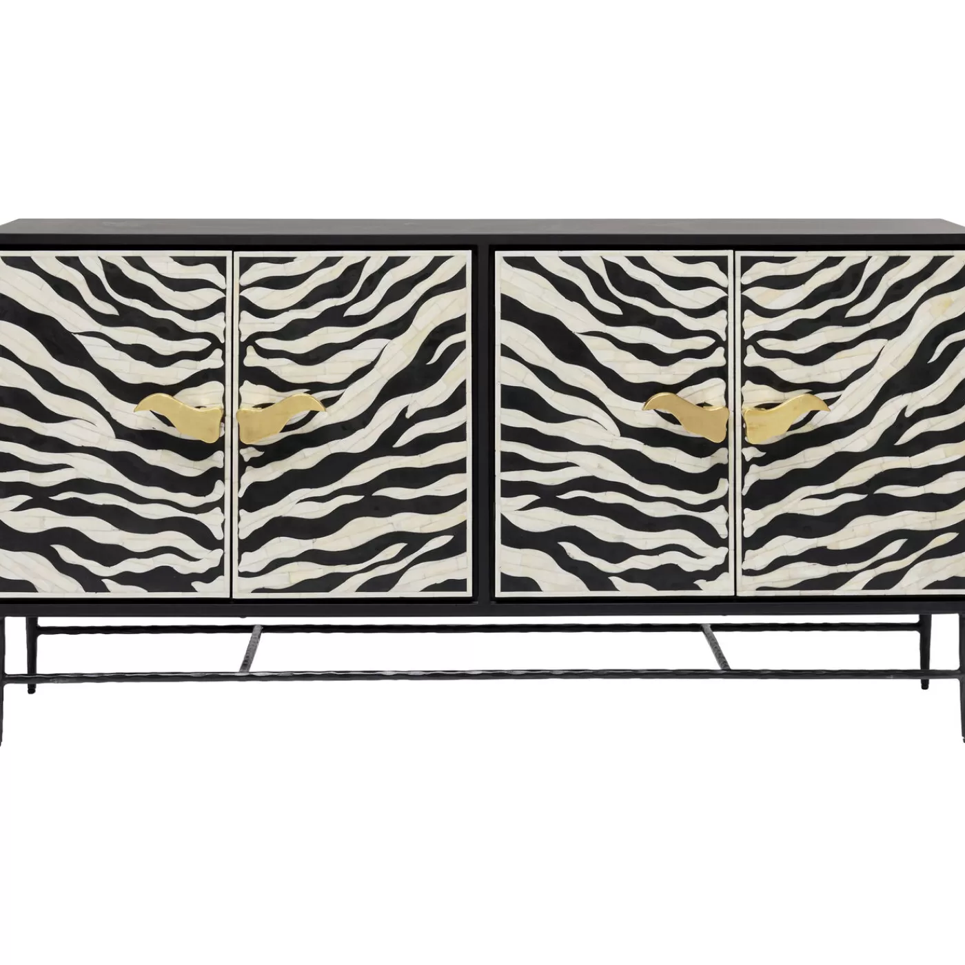 KARE Design Buffet Zebra 160X80Cm