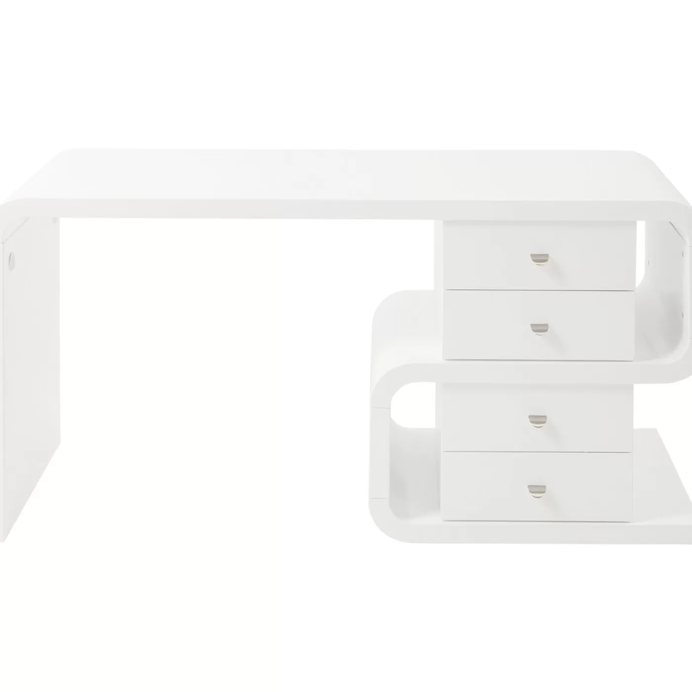 KARE Design Bureau White Club Snake 150X70Cm