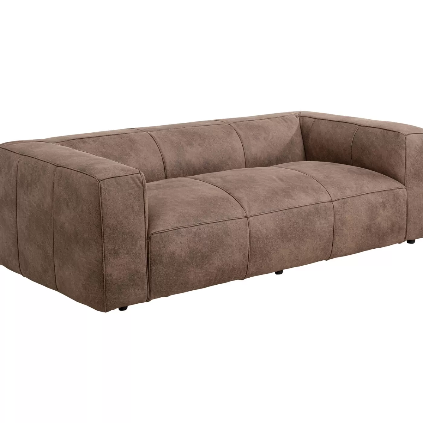 KARE Design Canapés Cubetto 3-Places Taupe 220Cm