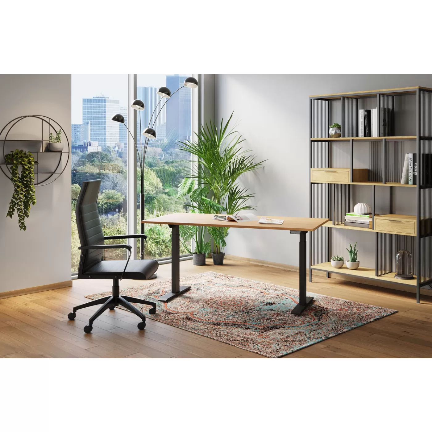 KARE Design Chaise De Bureau Labora Noir Haut Dossier