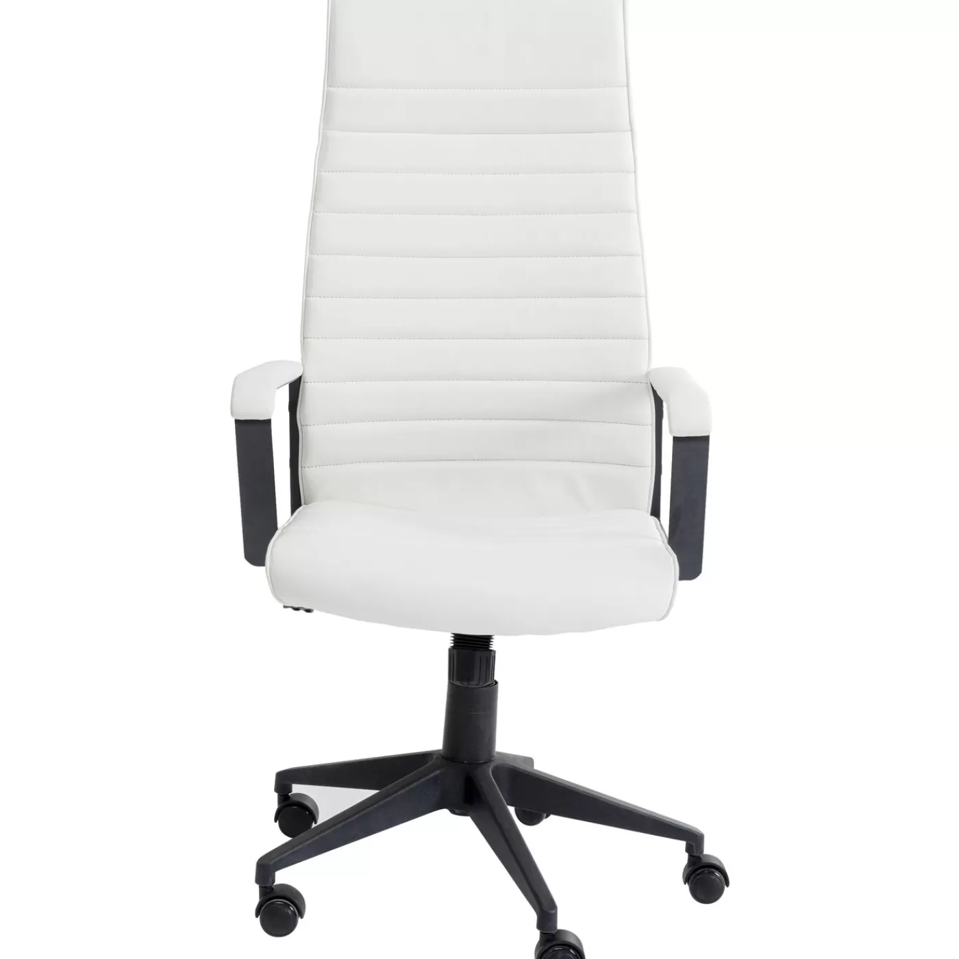 KARE Design Chaise De Bureau Pivotante Labora Haut Blanc