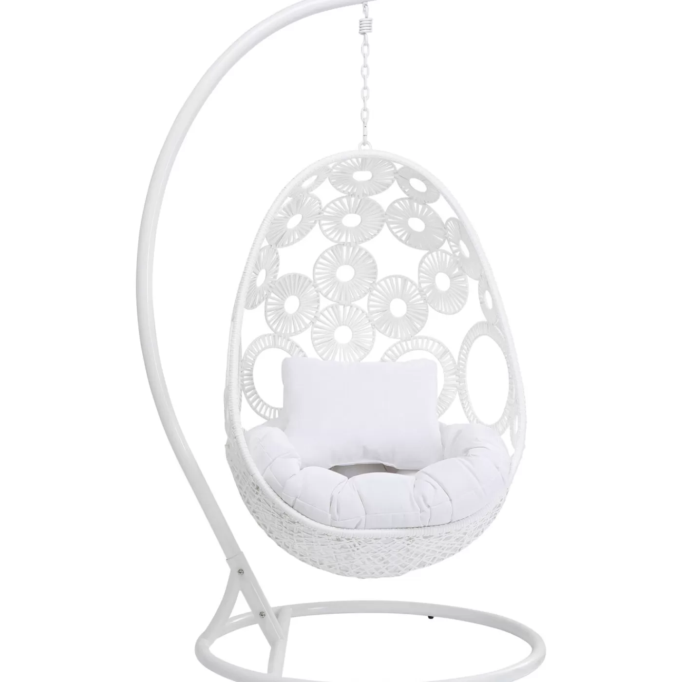 KARE Design Chaise Suspendue Ibiza Blanc