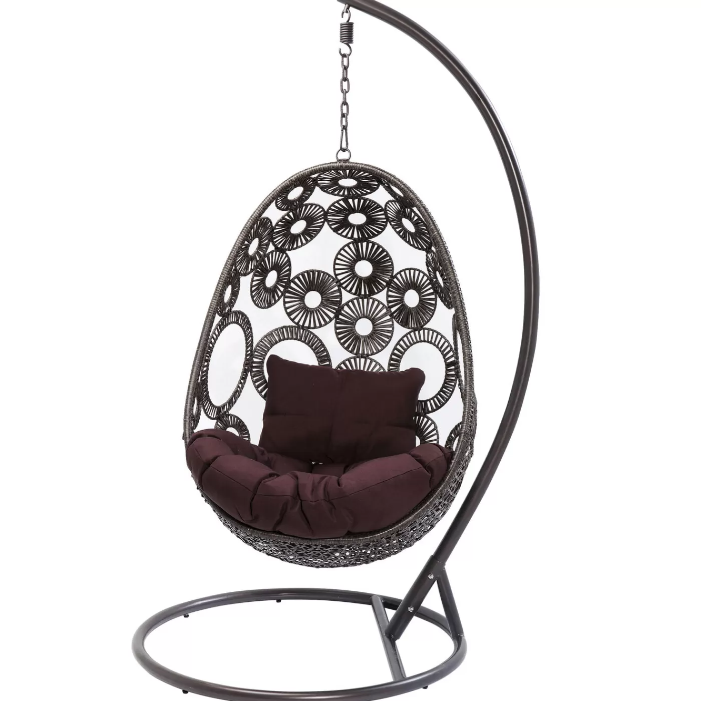 KARE Design Chaise Suspendue Ibiza Marron