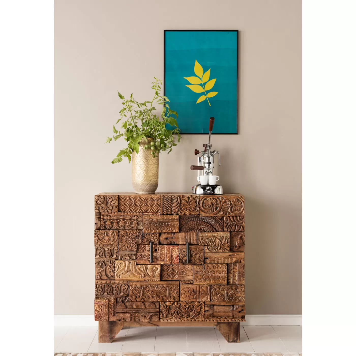 KARE Design Commode Shanti Puzzle Surprise Nature