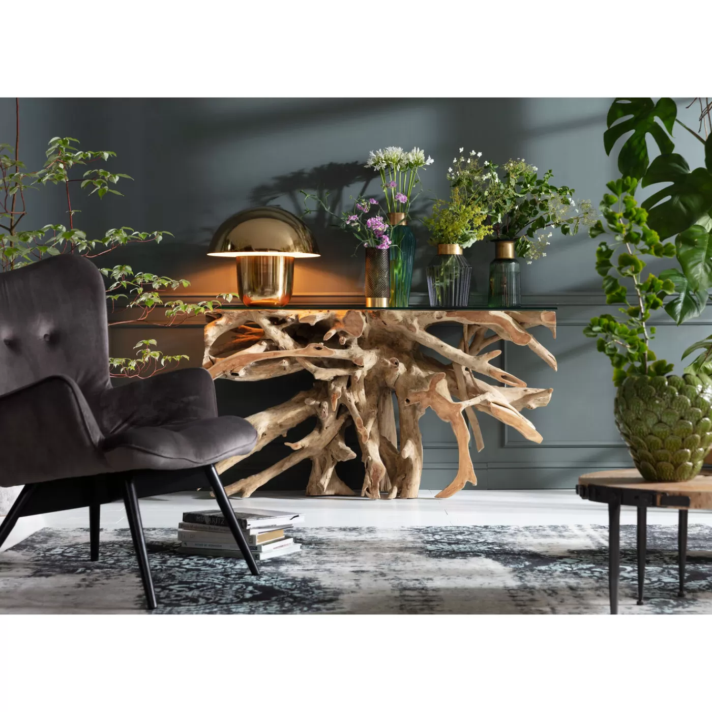 KARE Design Console Roots 150X40Cm