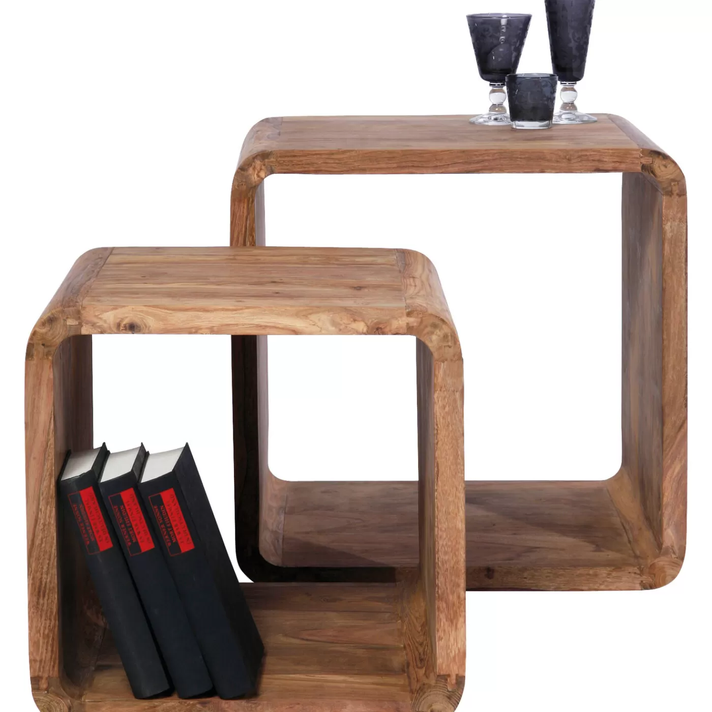 KARE Design Cubes Carres Authentico (Set De 2)