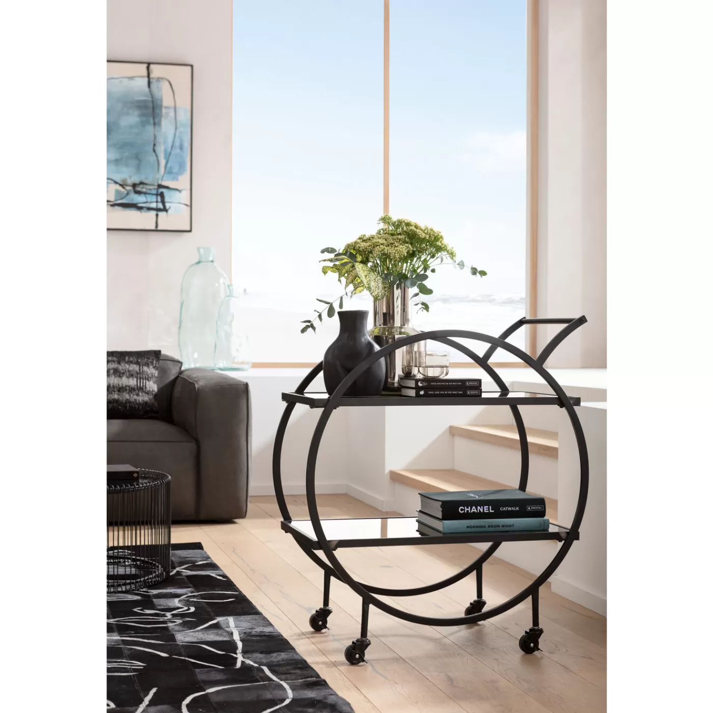 KARE Design Desserte Loft Noir