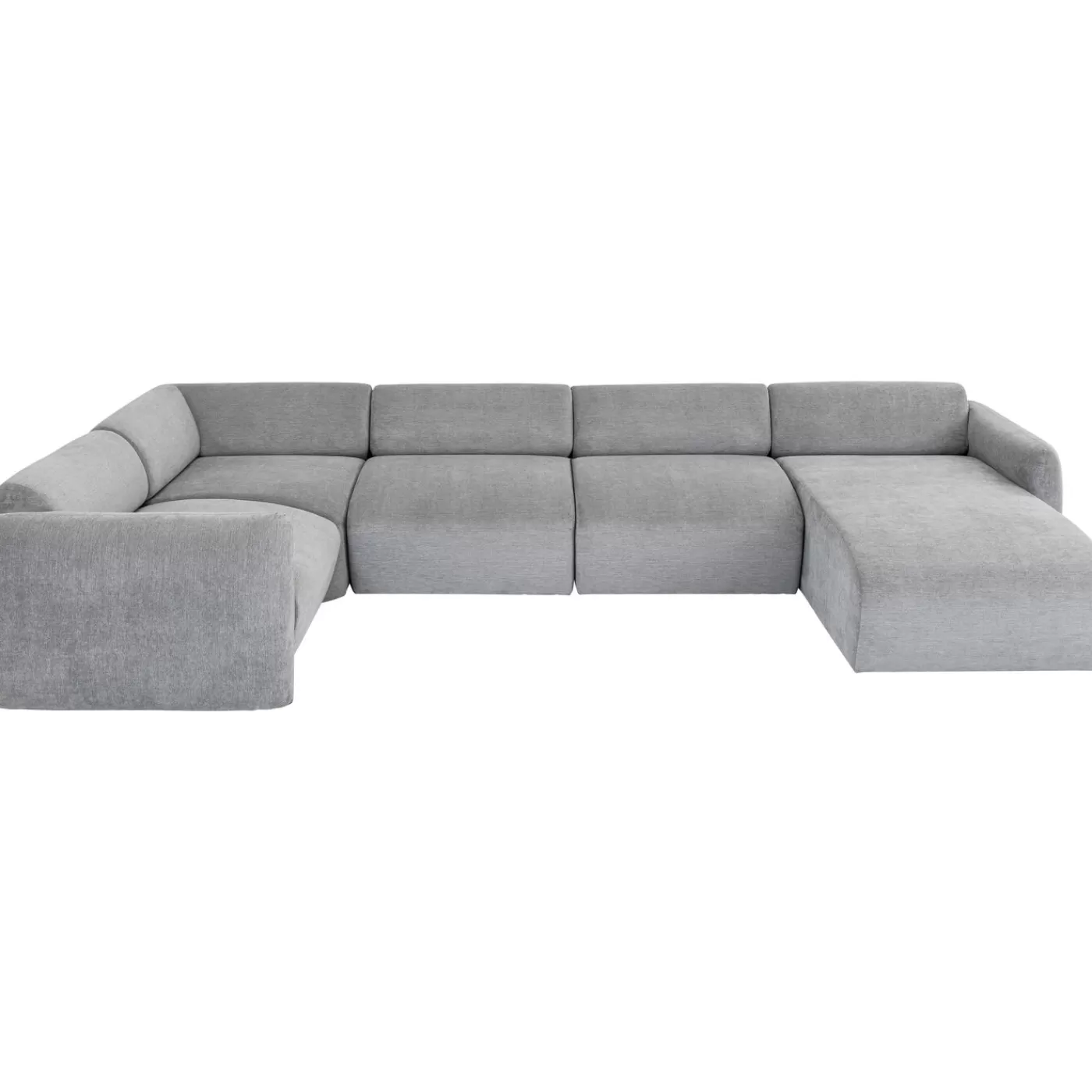 KARE Design Ensemble De Canapés 1 Lucca Gris Droite 328Cm