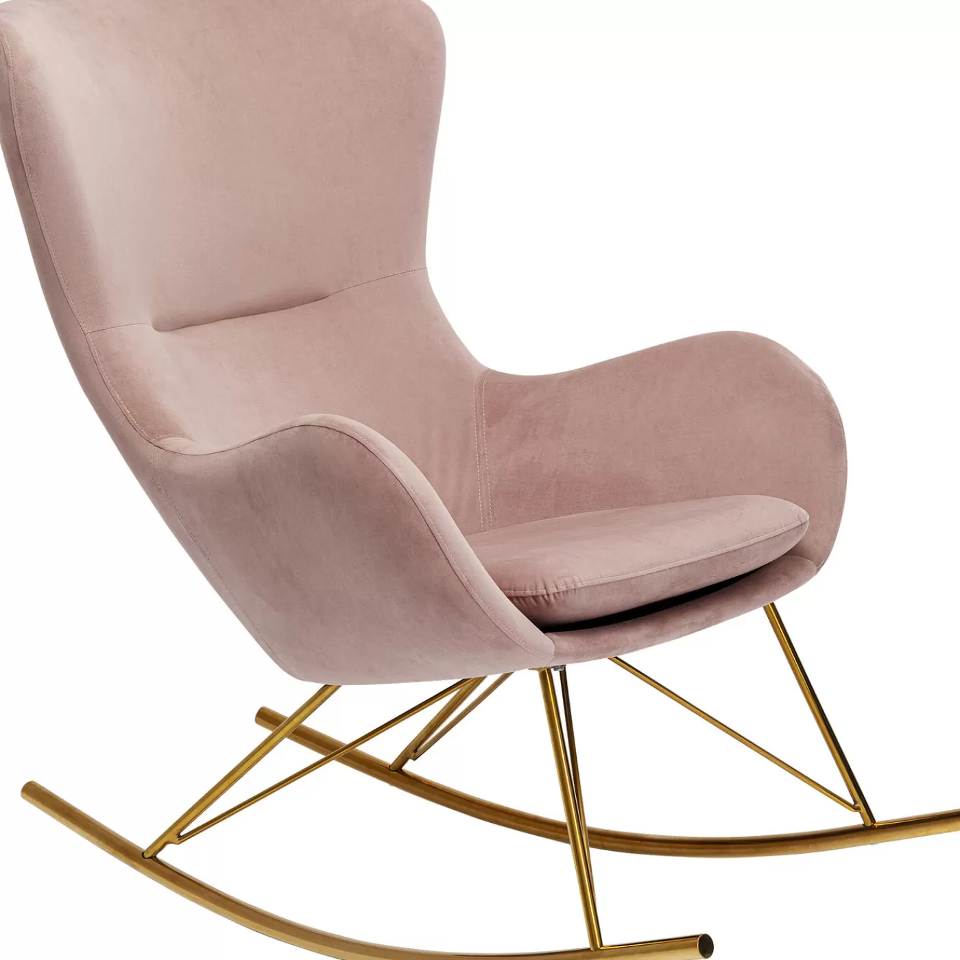 KARE Design Fauteuil A Cascule Oslo Rose