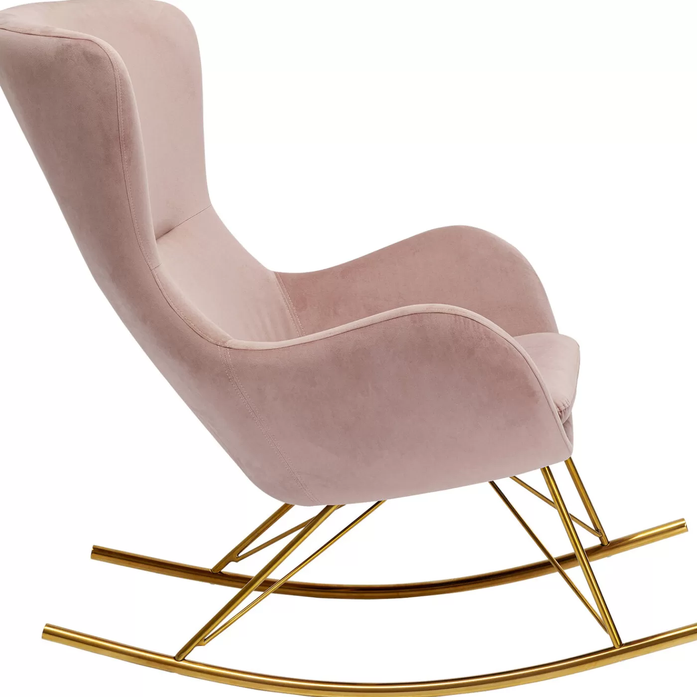 KARE Design Fauteuil A Cascule Oslo Rose