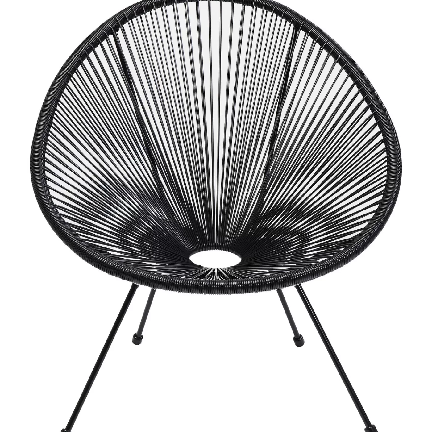 KARE Design Fauteuil Acapulco Noir