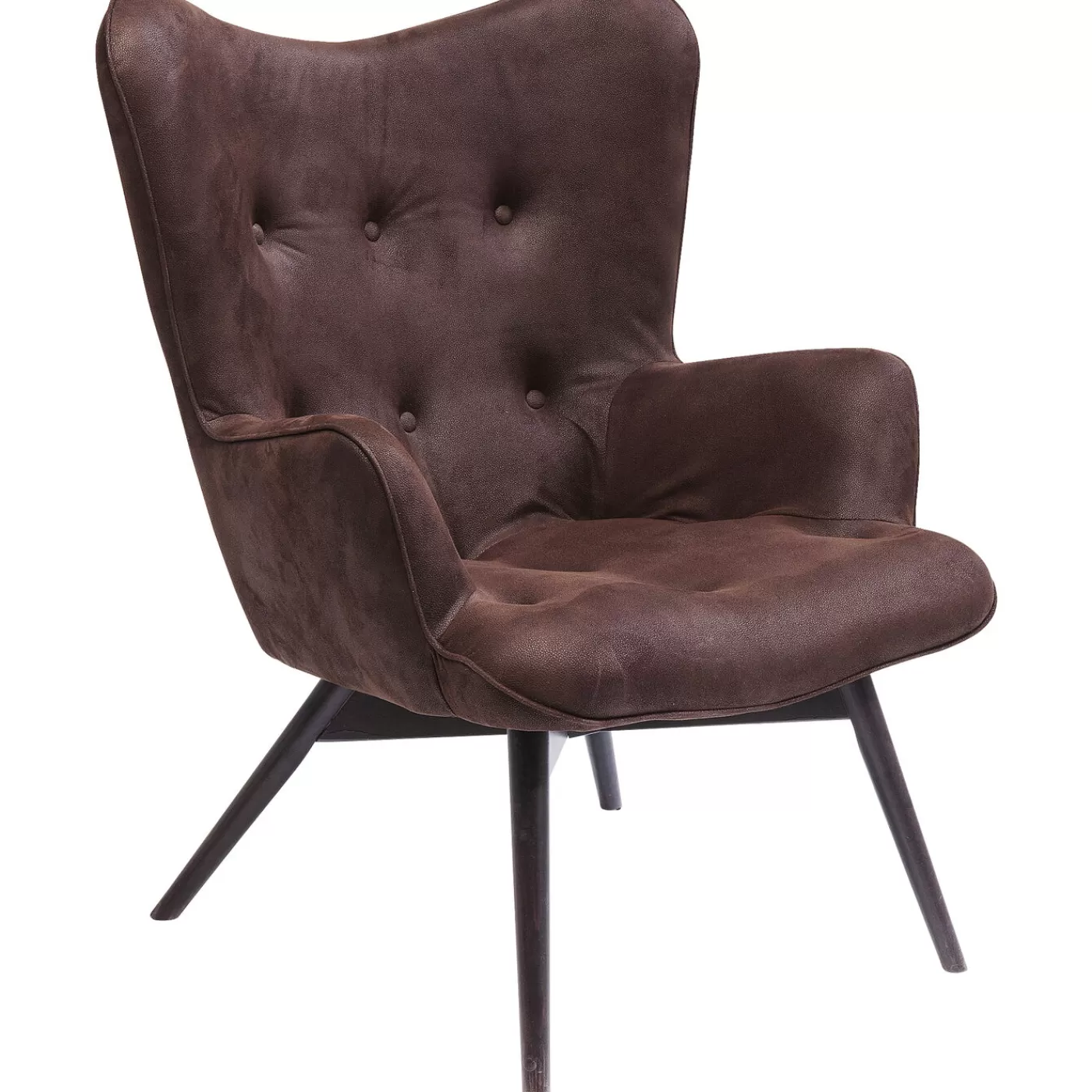 KARE Design Fauteuil Black Angels Wings Marron Econo