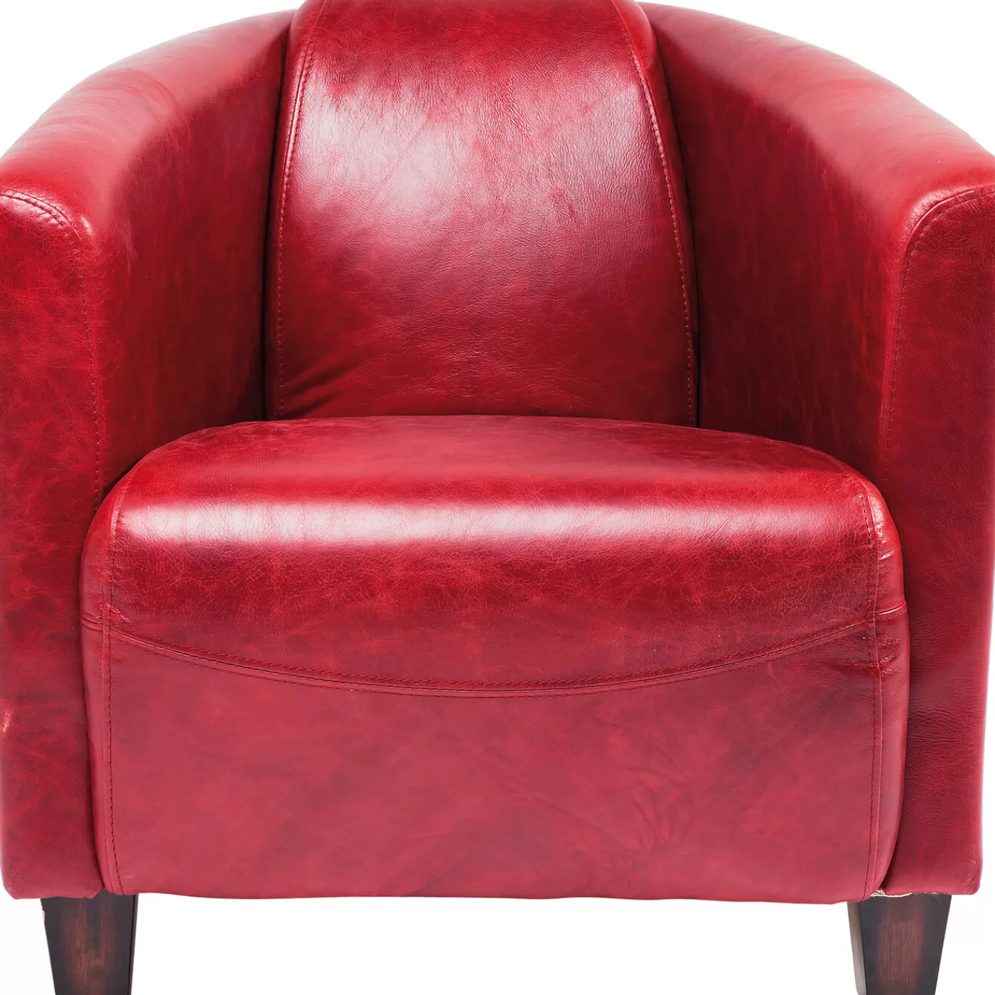 KARE Design Fauteuil Cigar Lounge Rouge