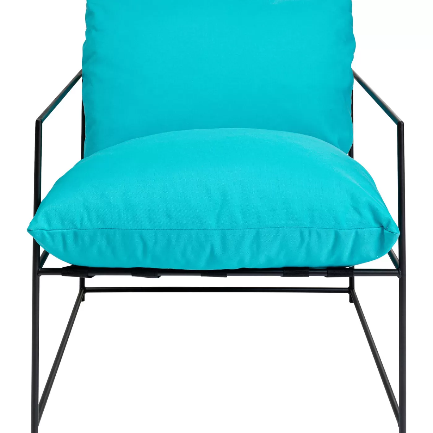 KARE Design Fauteuil Cuby Garden Bleu