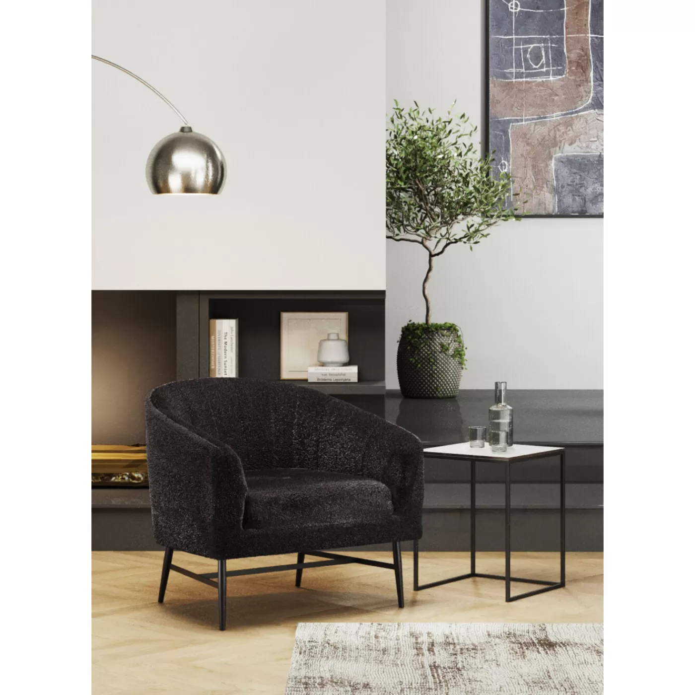 KARE Design Fauteuil Marylin Anthracite