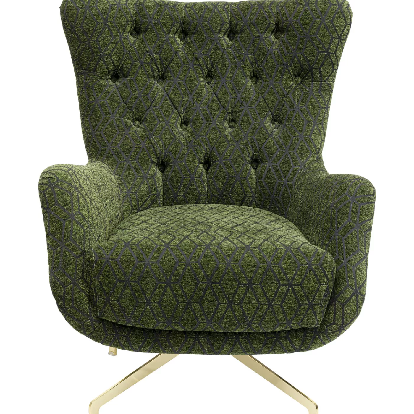 KARE Design Fauteuil Pivotant Bellini Vert