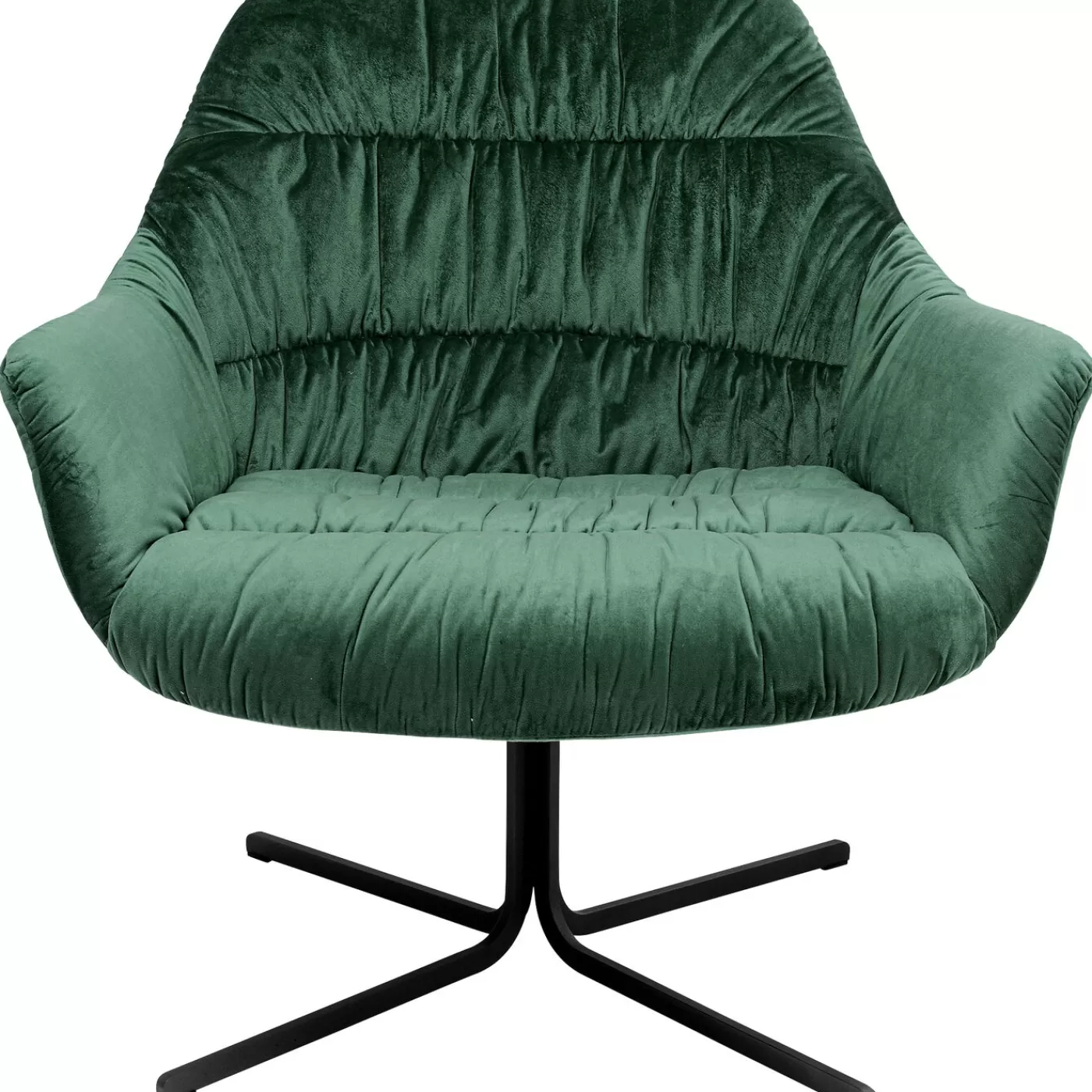 KARE Design Fauteuil Pivotant Bristol Vert