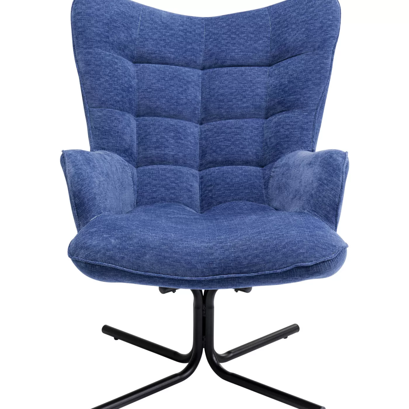 KARE Design Fauteuil Pivotant Oscar Denim