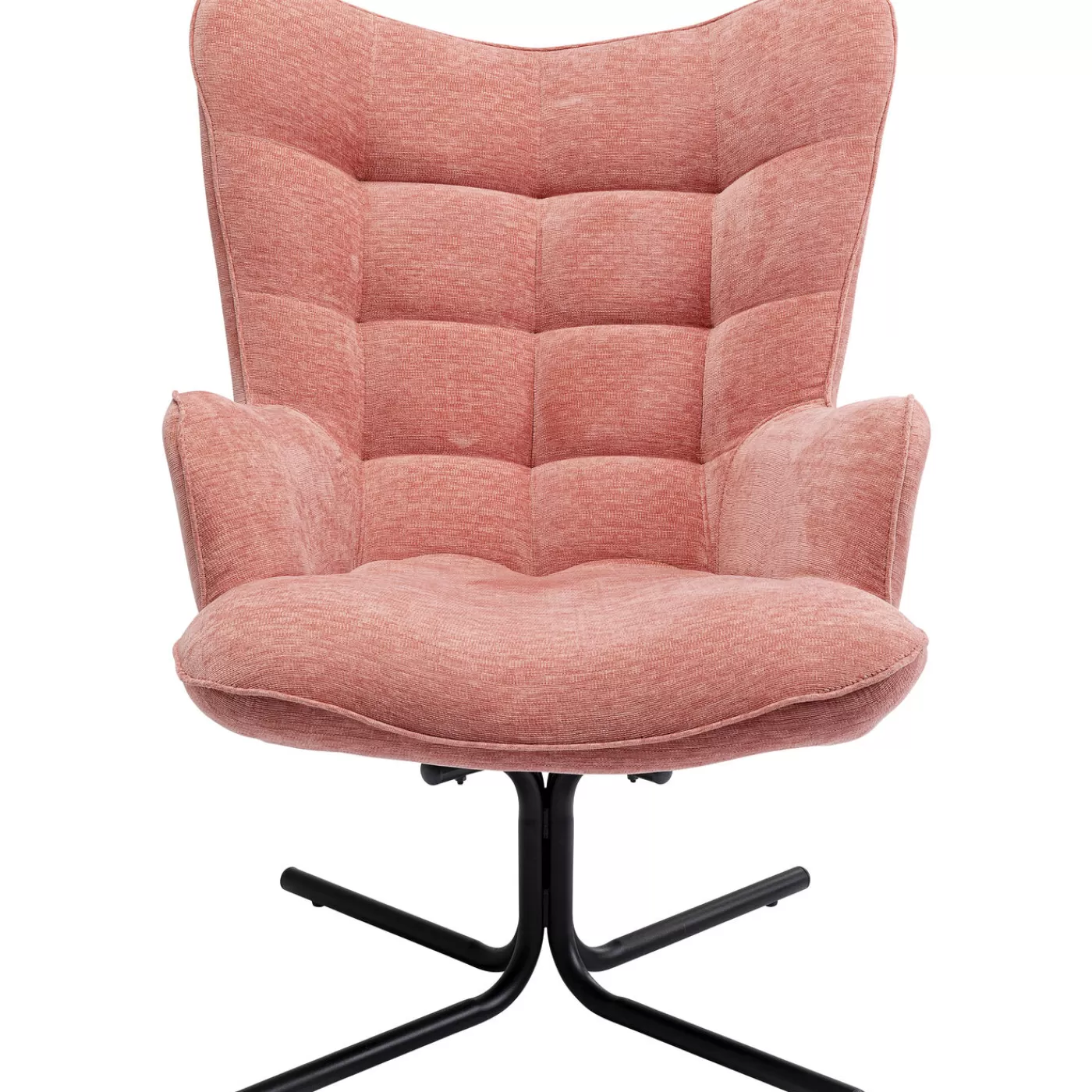 KARE Design Fauteuil Pivotant Oscar Rose