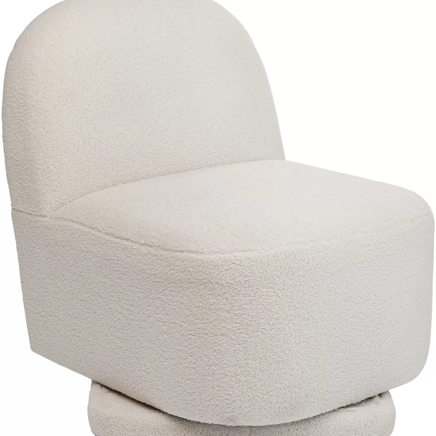 KARE Design Fauteuil Pivotant Ted Creme