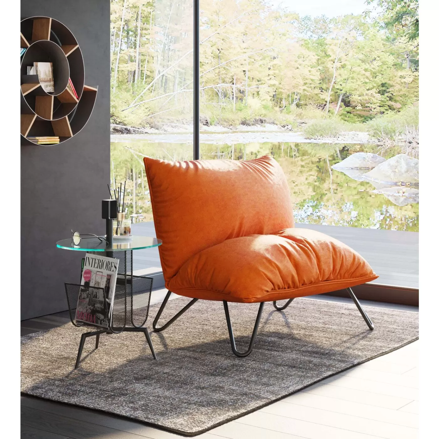 KARE Design Fauteuil Port Pino Curry