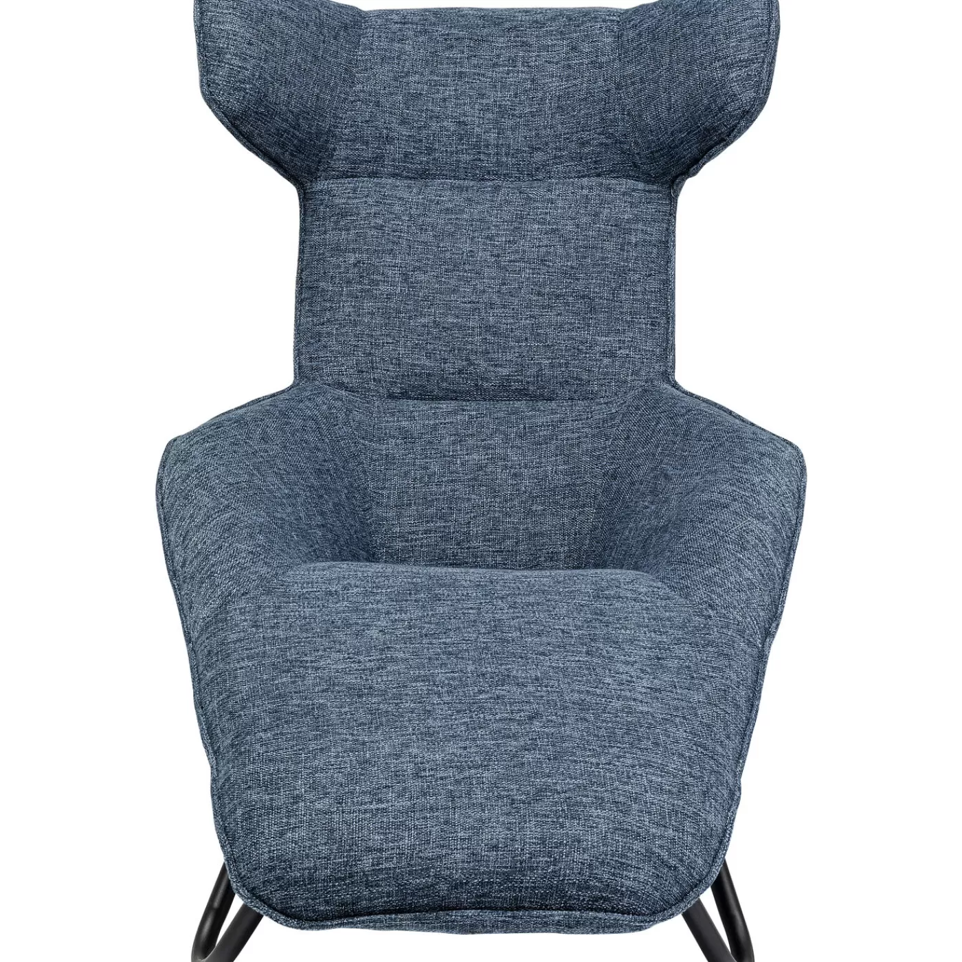 KARE Design Fauteuil Relax Granada Bleu Fonce