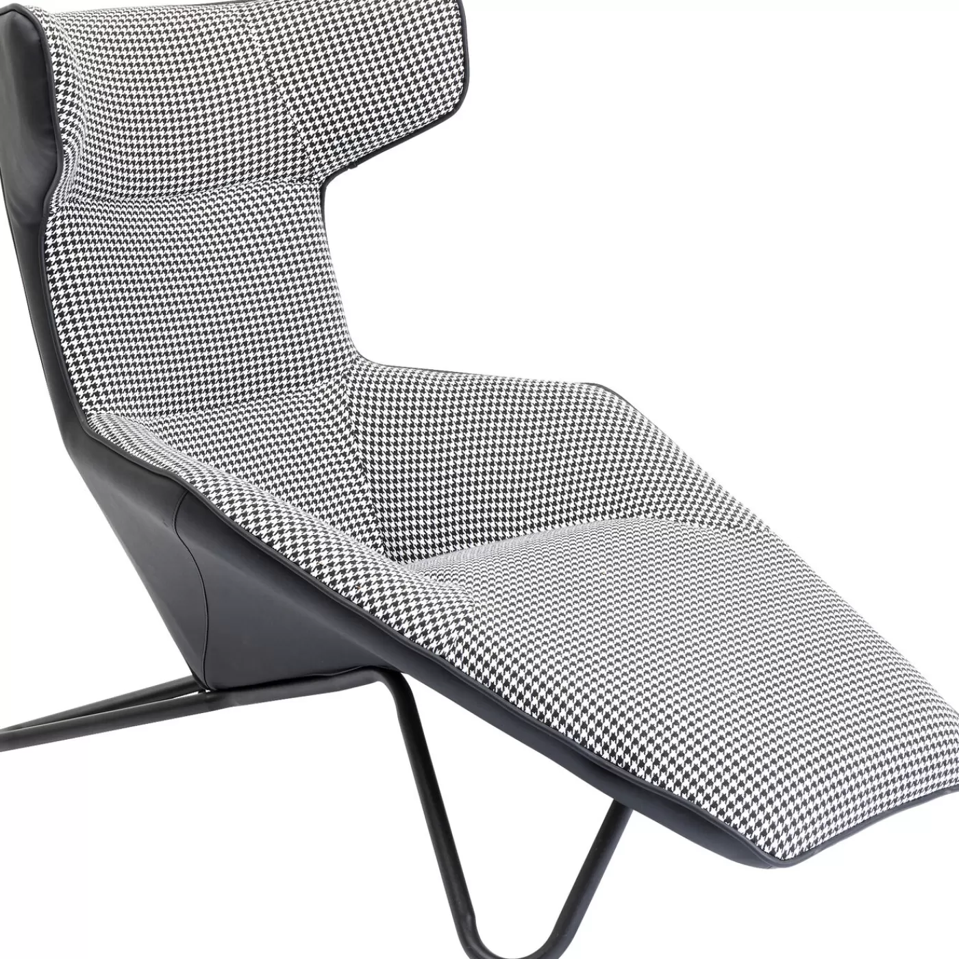 KARE Design Fauteuil Relax Granada Noir-Blanc