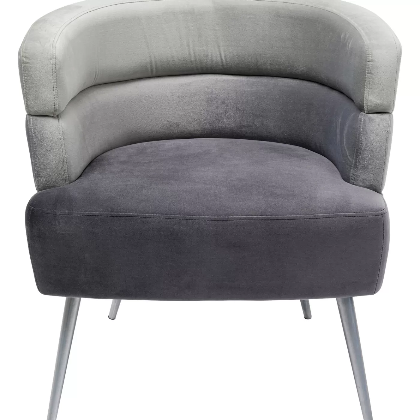 KARE Design Fauteuil Sandwich Gris