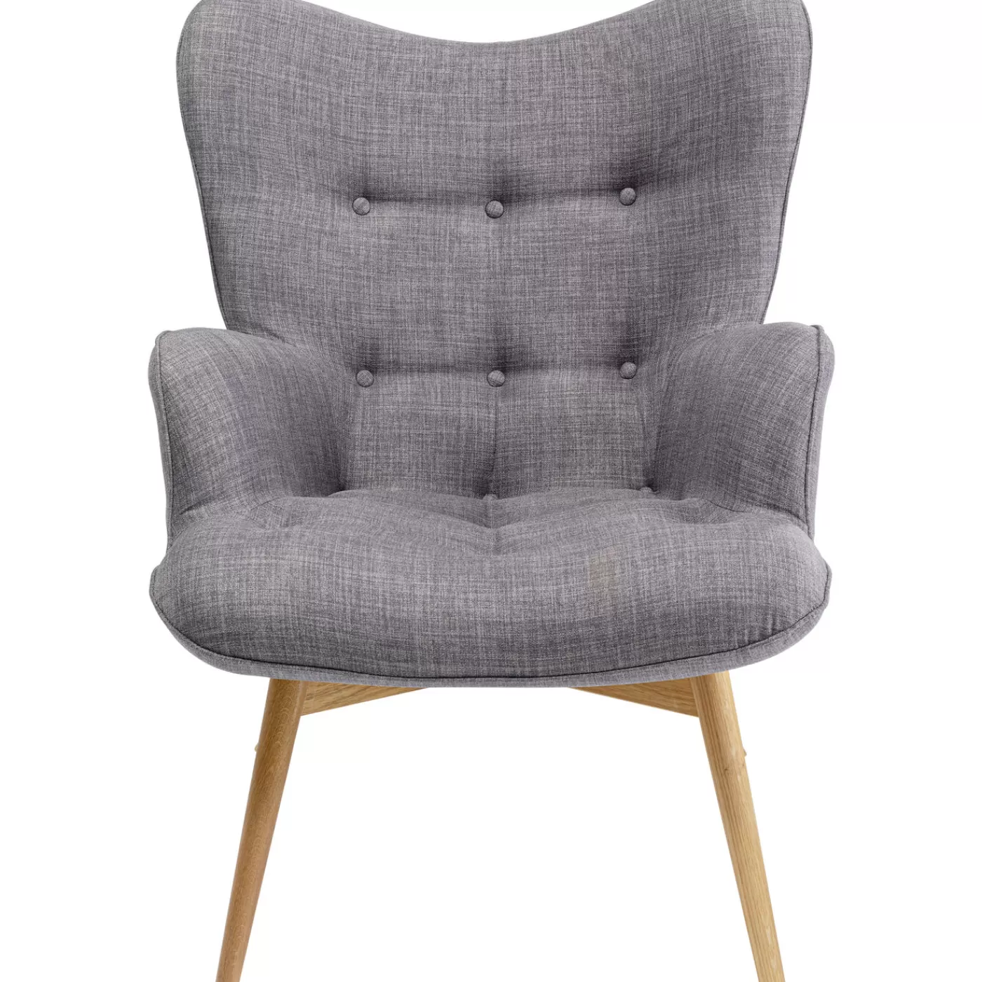 KARE Design Fauteuil Vicky Gris