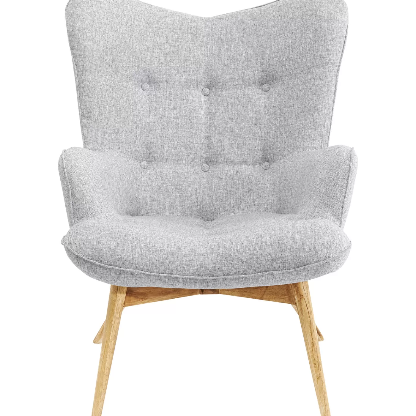 KARE Design Fauteuil Vicky Light Gris