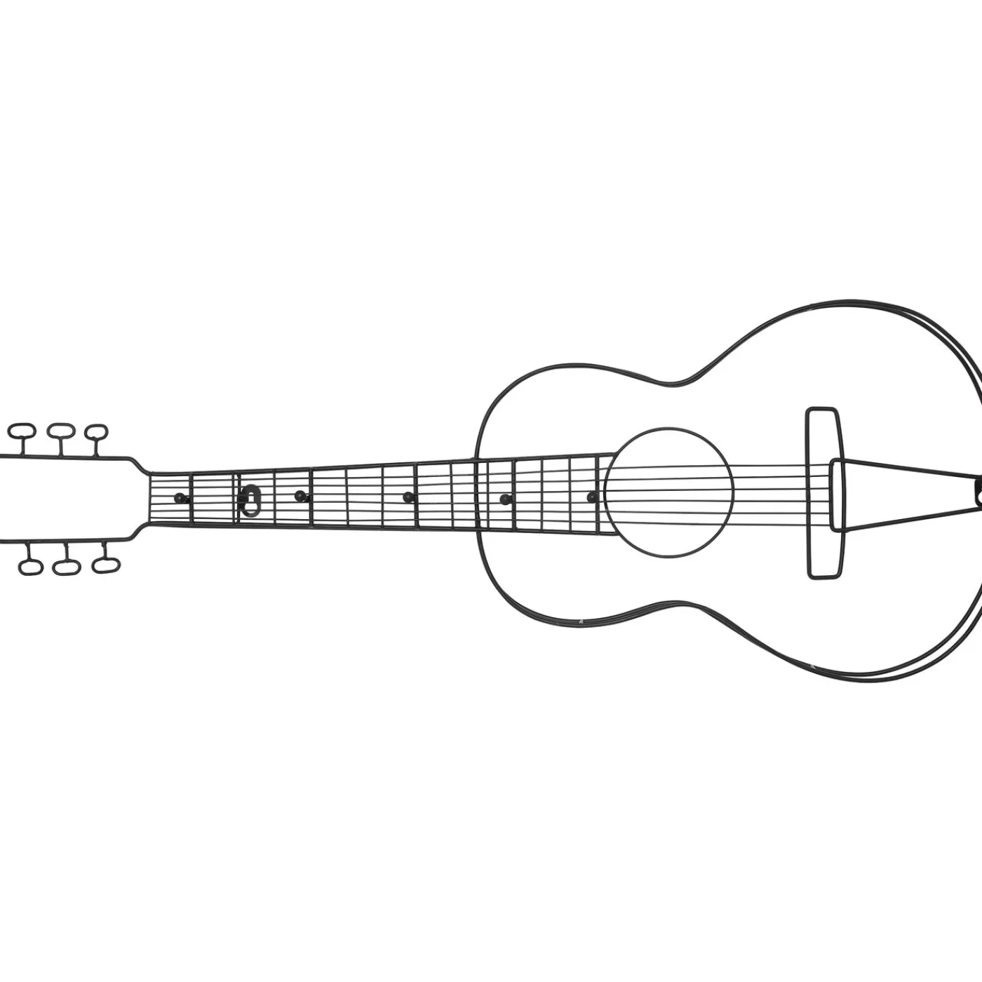 KARE Design Garderobe Murale Guitar 81Cm