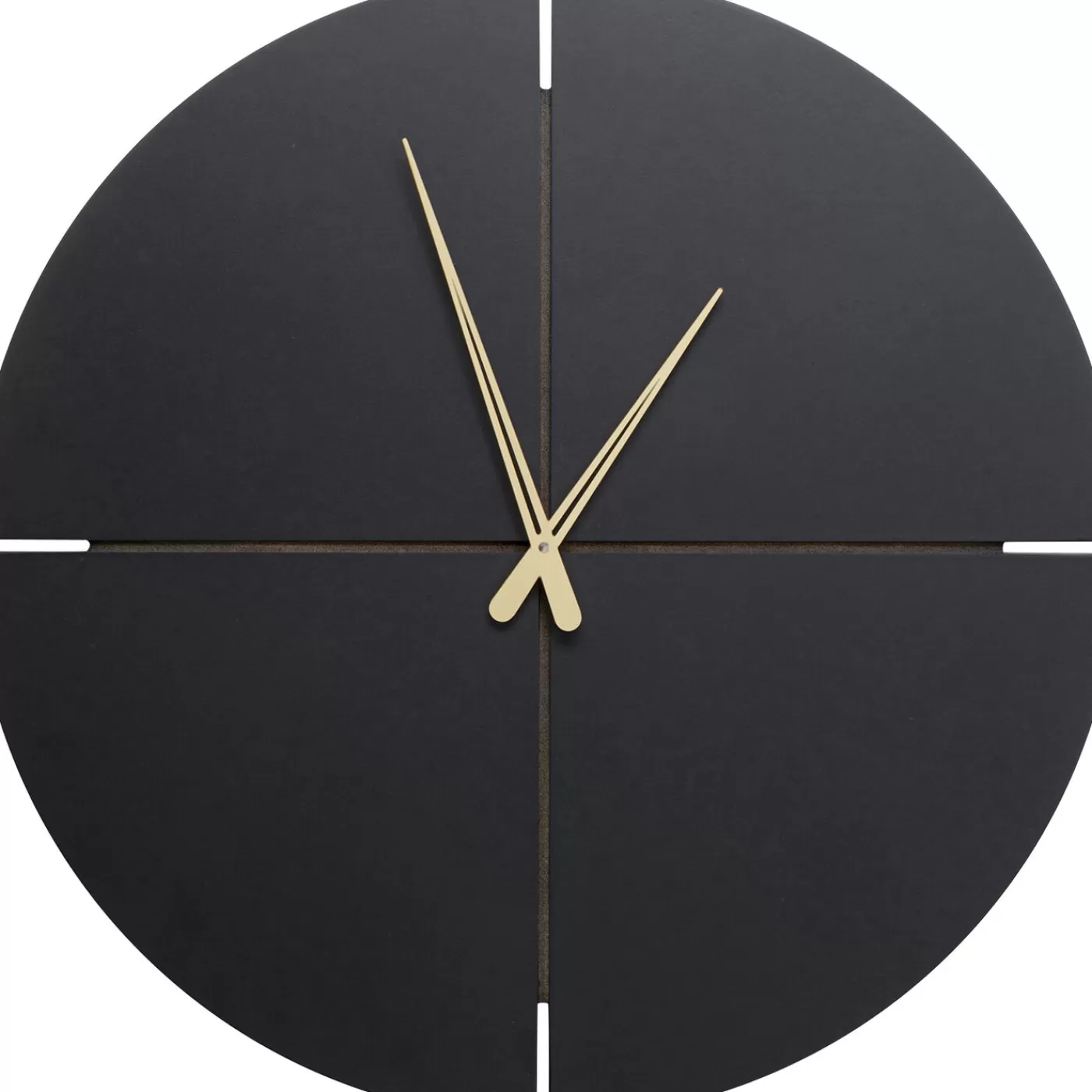 KARE Design Horloge Murale Andrea Noir O60Cm