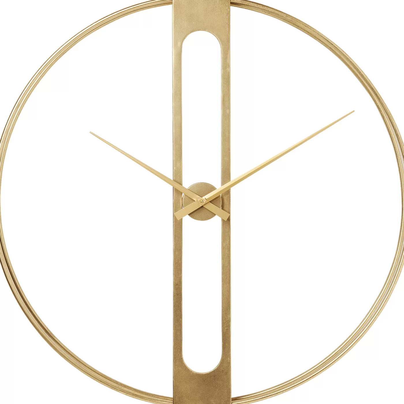 KARE Design Horloge Murale Clip Gold O107Cm