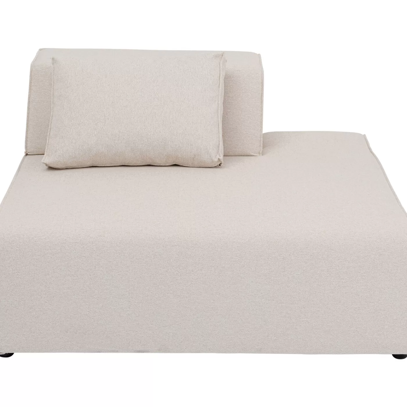 KARE Design Infinity Éléments Meridienne Droite Semi Creme 120