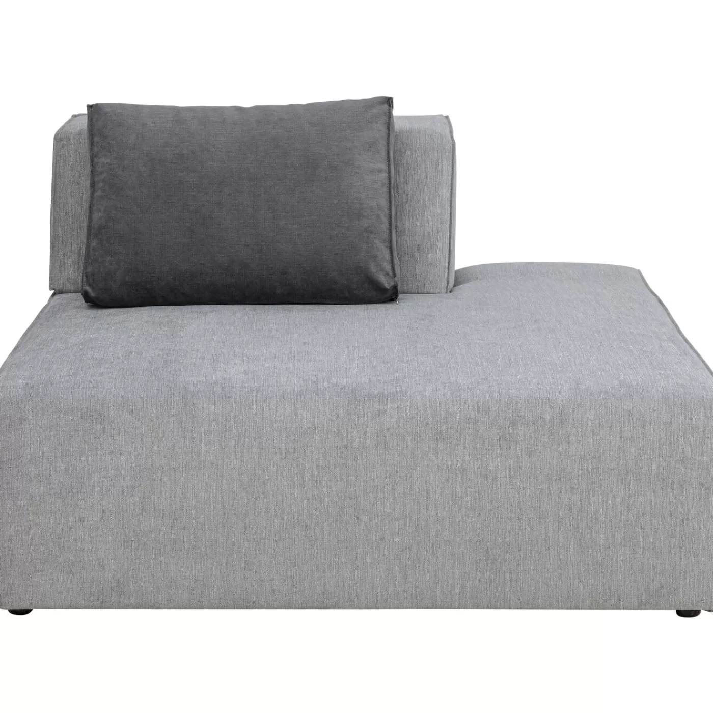 KARE Design Infinity Éléments Meridienne Droite Semi Gris