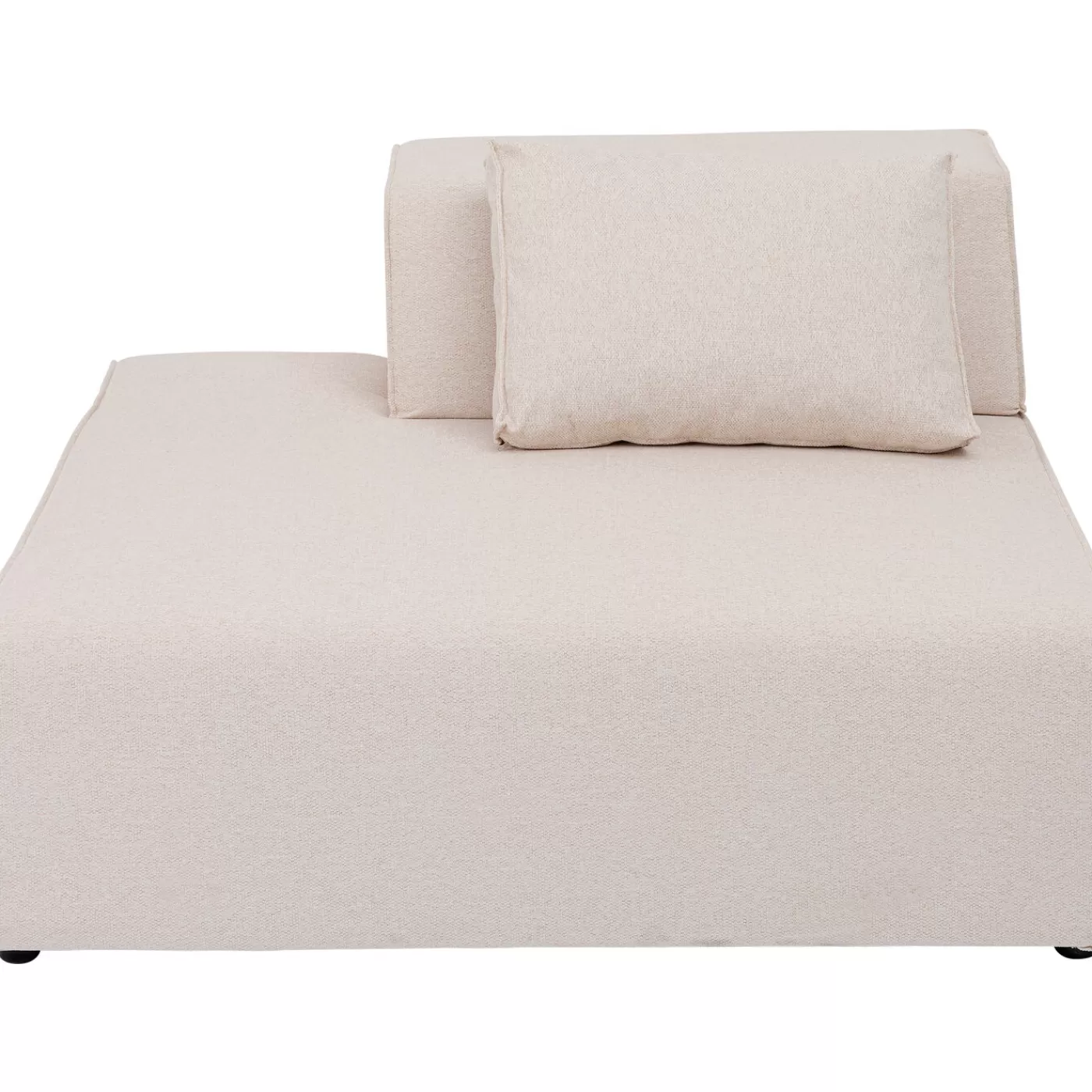 KARE Design Infinity Éléments Meridienne Gauche Semi Creme 120