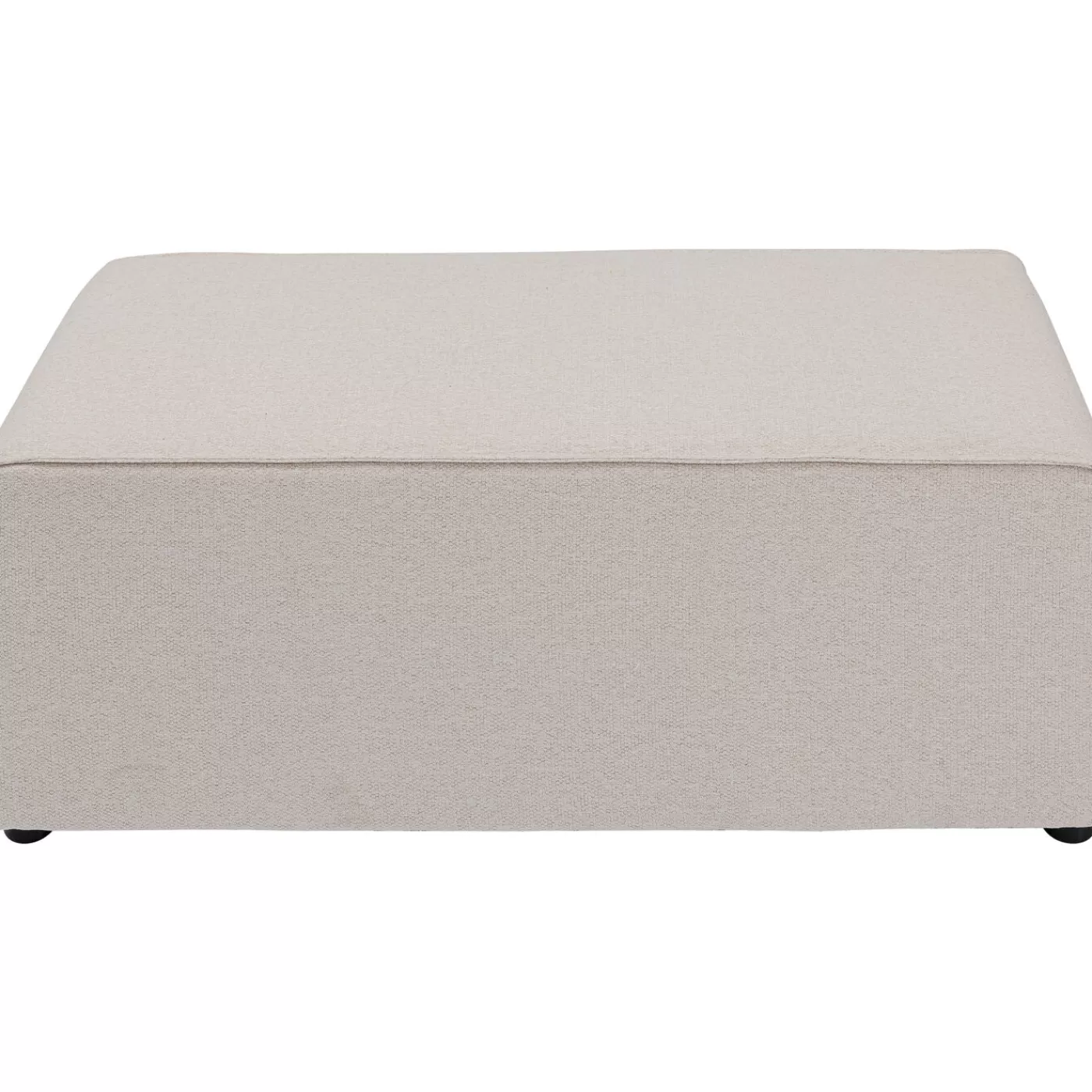 KARE Design Infinity Éléments Pouf Creme 50X100Cm