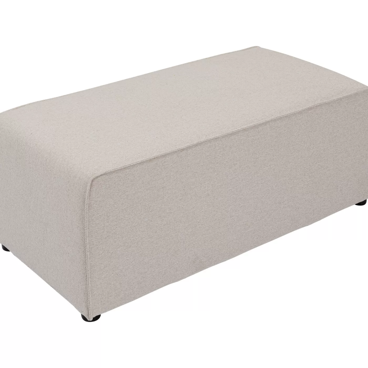 KARE Design Infinity Éléments Pouf Creme 50X100Cm