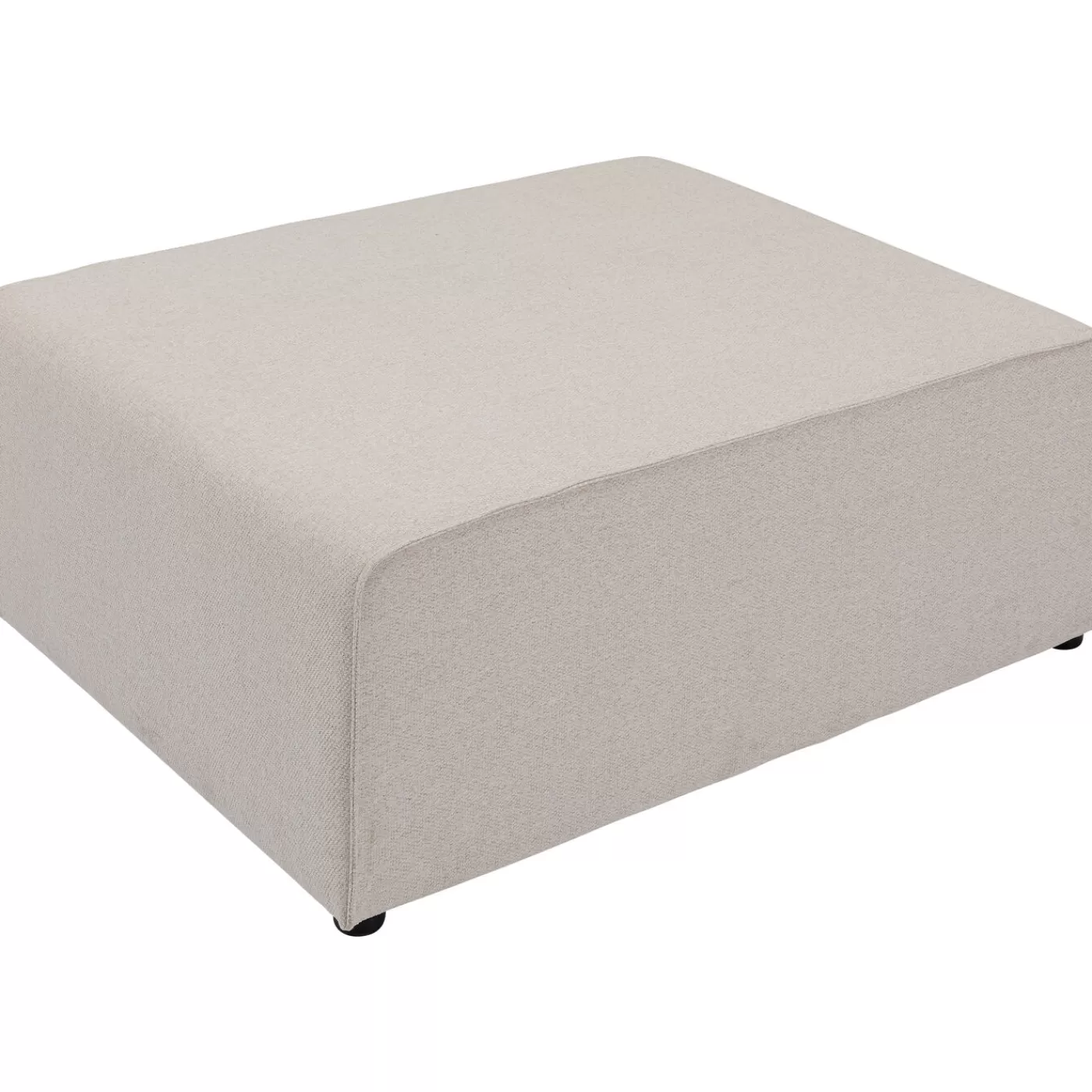 KARE Design Infinity Pouf Éléments Creme 80X100Cm